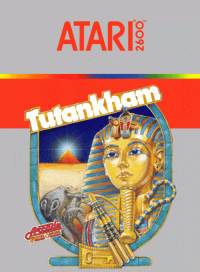 Tutankham Atari 2600 US box art
